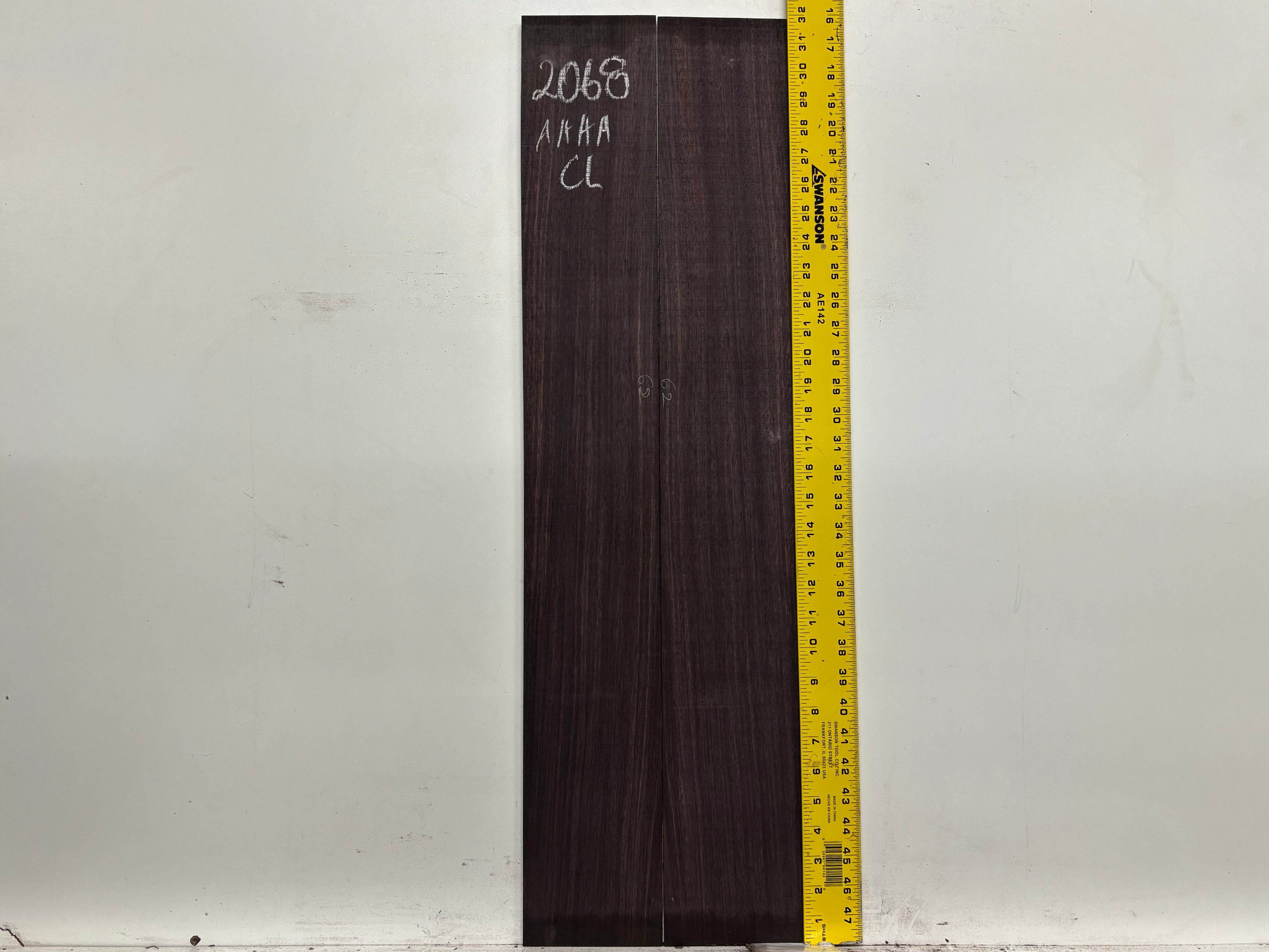 East Indian Rosewood Classical AAAA Grade Guitar Back & Side Set #2068 - Exotic Wood Zone