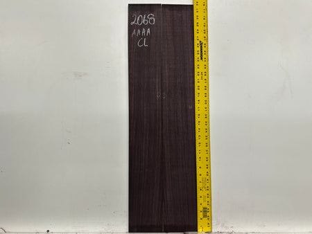 East Indian Rosewood Classical AAAA Grade Guitar Back & Side Set #2068 - Exotic Wood Zone