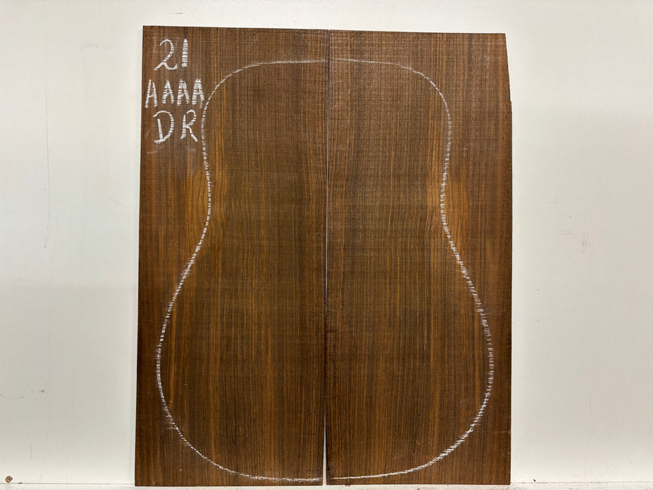 East Indian Rosewood Dreadnought AAAA Grade Guitar Back Set #21
