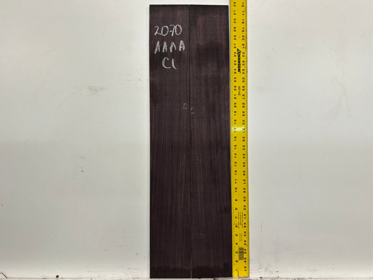 East Indian Rosewood Classical AAAA Grade Guitar Back & Side Set #2070 - Exotic Wood Zone