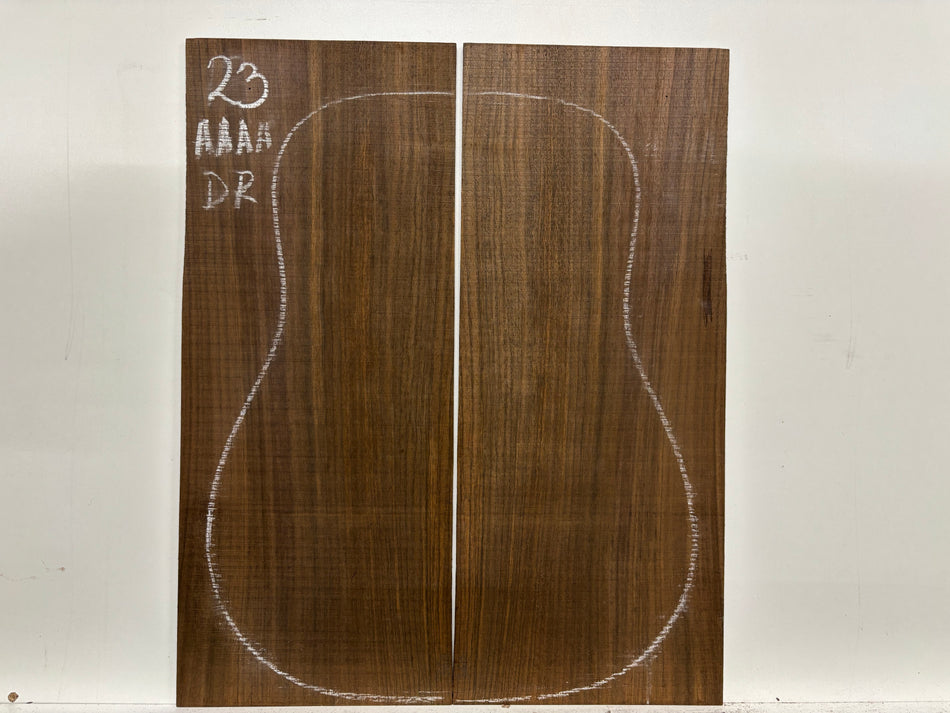 East Indian Rosewood Dreadnought AAAA Grade Guitar Back Set #23