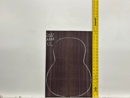 East Indian Rosewood Classical AAAA Grade Guitar Back & Side Set #2072 - Exotic Wood Zone