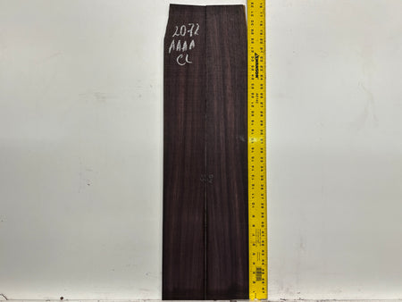 East Indian Rosewood Classical AAAA Grade Guitar Back & Side Set #2072 - Exotic Wood Zone