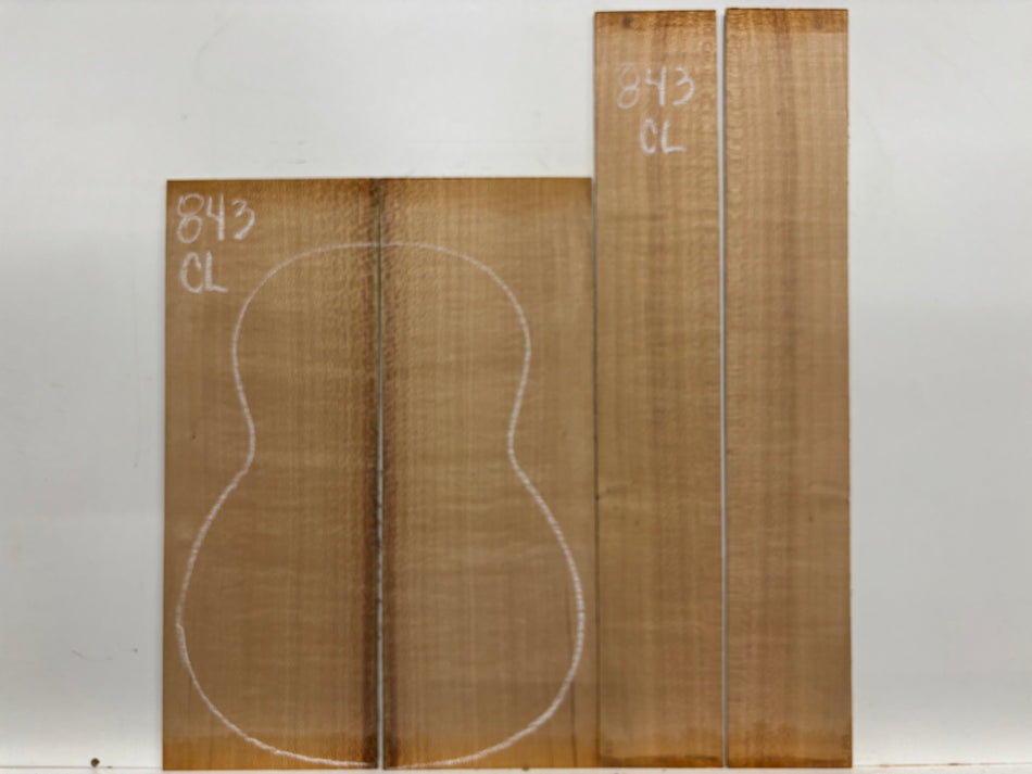 Lacewood Classical Guitar Back & Side Set #843