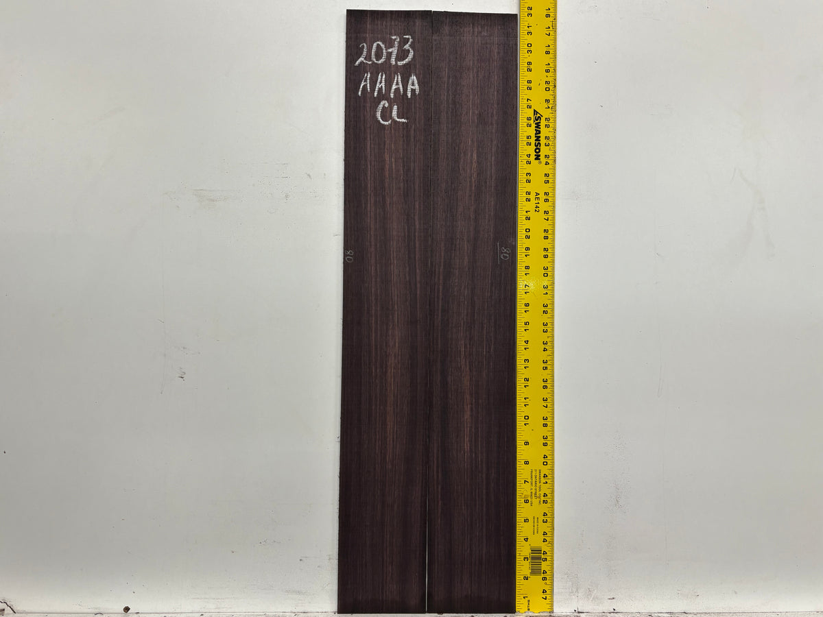 East Indian Rosewood Classical AAAA Grade Guitar Back & Side Set #2073 - Exotic Wood Zone