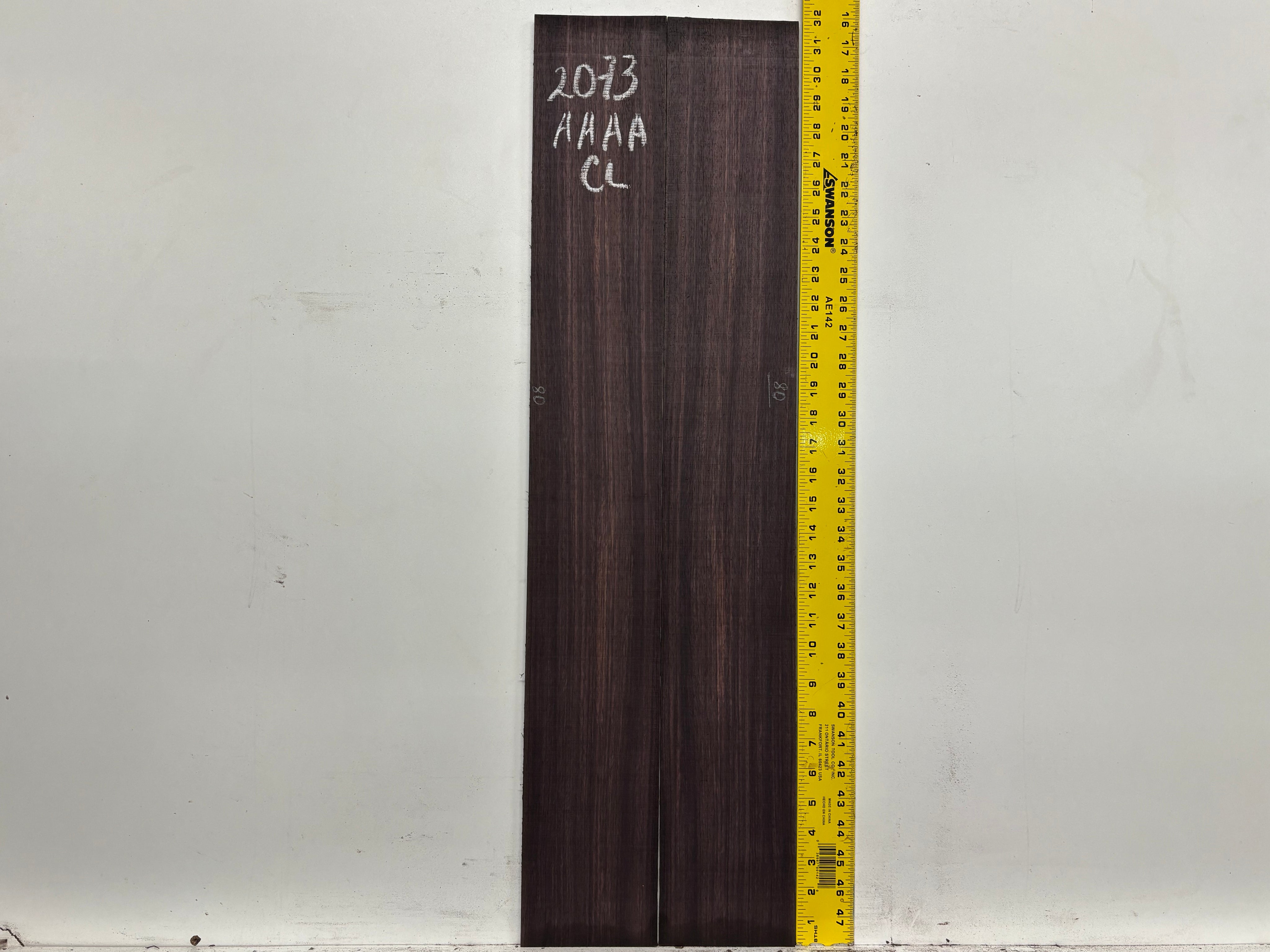 East Indian Rosewood Classical AAAA Grade Guitar Back & Side Set #2073 - Exotic Wood Zone