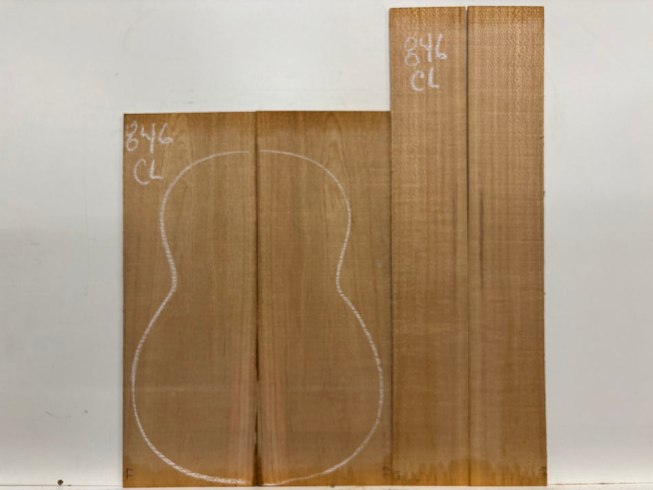 Lacewood Classical Guitar Back & Side Set #846