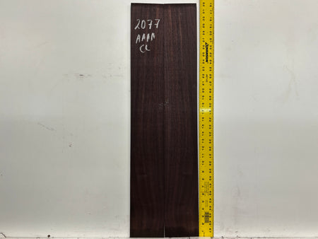 East Indian Rosewood Classical AAAA Grade Guitar Back & Side Set #2077 - Exotic Wood Zone