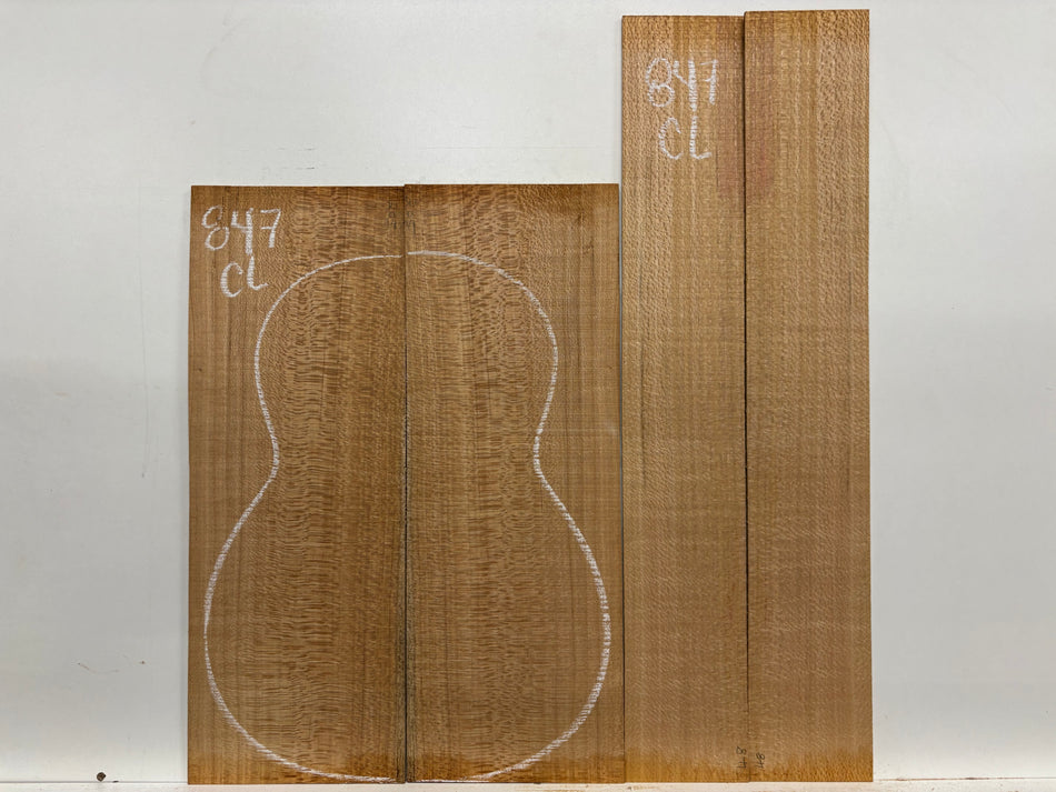 Lacewood Classical Guitar Back & Side Set #847