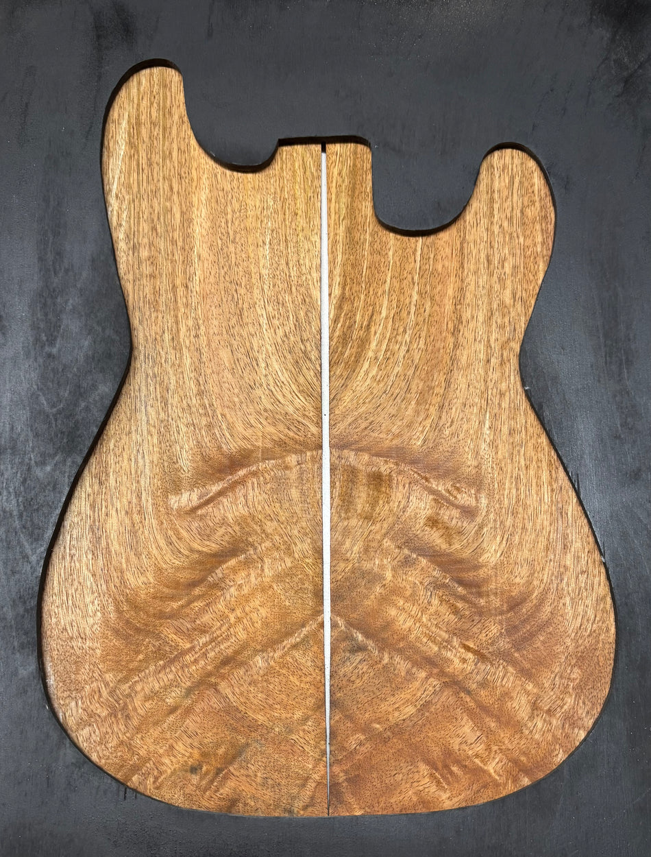 Flame Mango Guitar Drop Top- 22" x 7-1/4" x 1/4" #602