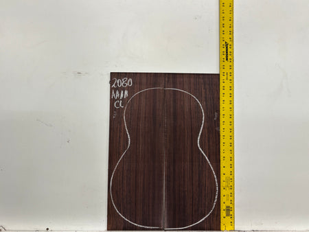 East Indian Rosewood Classical AAAA Grade Guitar Back & Side Set #2080 - Exotic Wood Zone