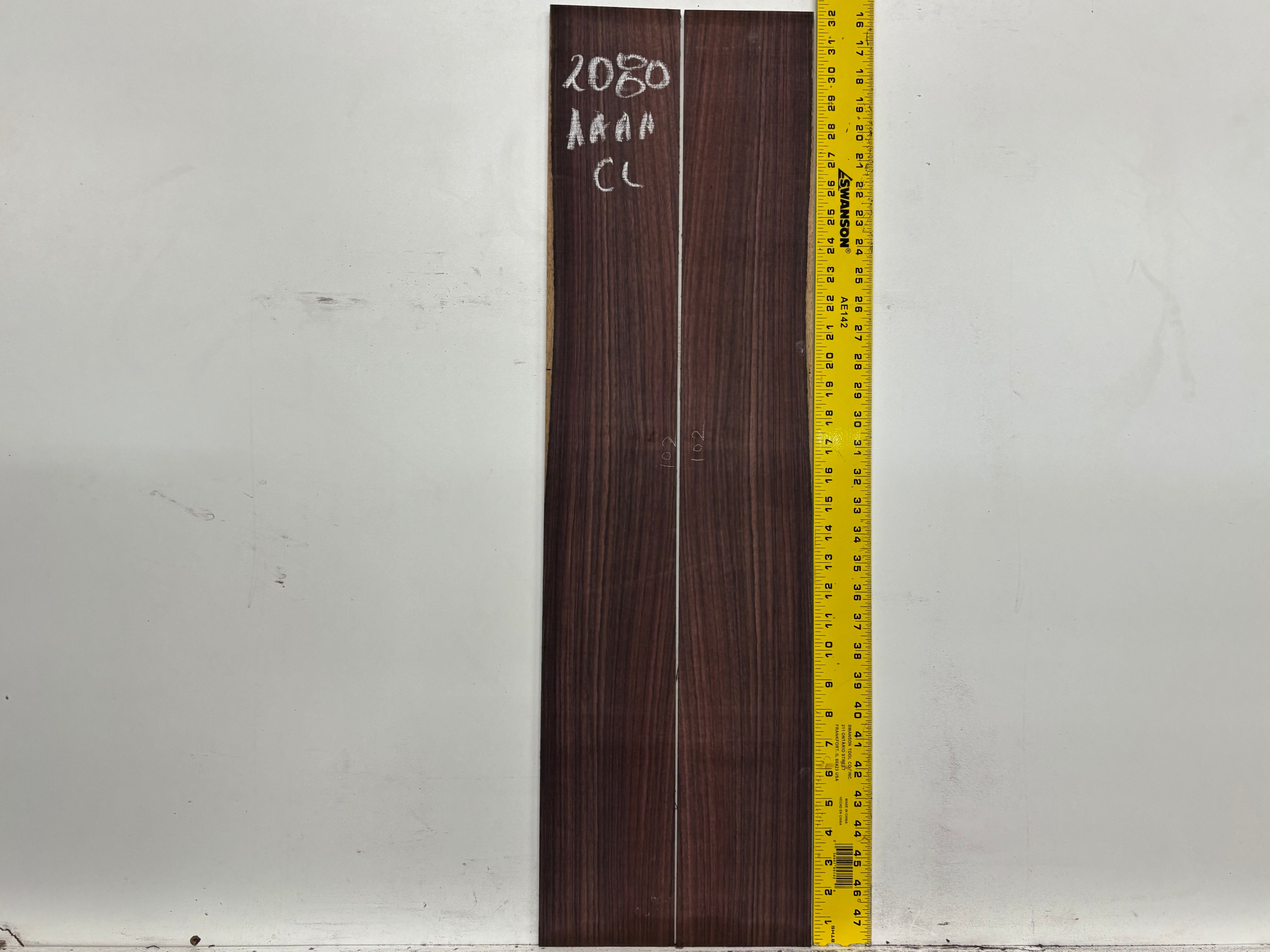 East Indian Rosewood Classical AAAA Grade Guitar Back & Side Set #2080 - Exotic Wood Zone