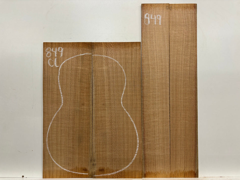 Lacewood Classical Guitar Back & Side Set #849