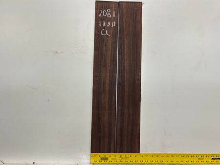 East Indian Rosewood Classical AAAA Grade Guitar Back & Side Set #2081 - Exotic Wood Zone