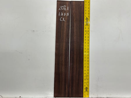 East Indian Rosewood Classical AAAA Grade Guitar Back & Side Set #2081 - Exotic Wood Zone