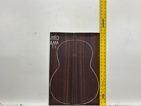 East Indian Rosewood Classical AAAA Grade Guitar Back & Side Set #2083 - Exotic Wood Zone