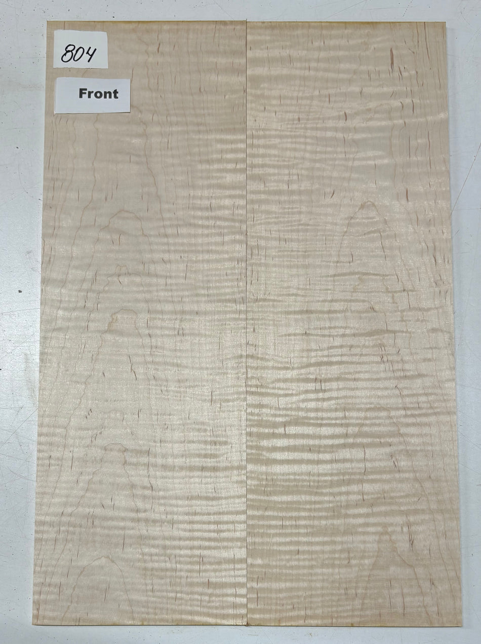 Flame Hard Maple Guitar Drop Top- 21" x 7-1/8" x 1/4" #804