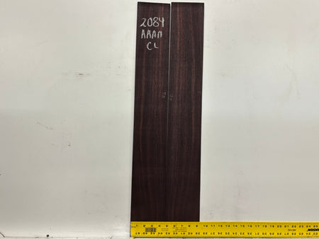 East Indian Rosewood Classical AAAA Grade Guitar Back & Side Set #2084 - Exotic Wood Zone
