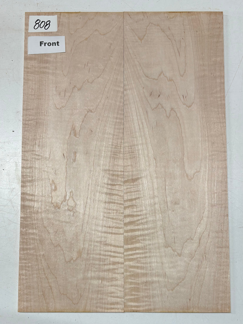 Flame Hard Maple Guitar Drop Top- 21" x 7-1/8" x 1/4" #808