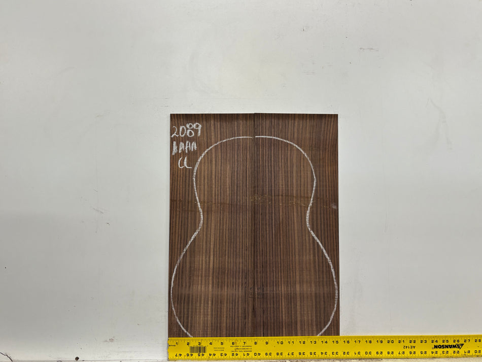 East Indian Rosewood Classical AAAA Grade Guitar Back & Side Set #2089 - Exotic Wood Zone