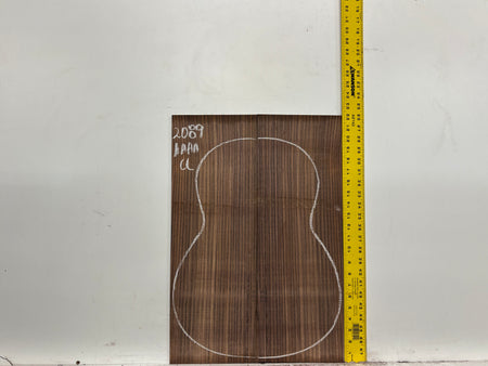 East Indian Rosewood Classical AAAA Grade Guitar Back & Side Set #2089 - Exotic Wood Zone