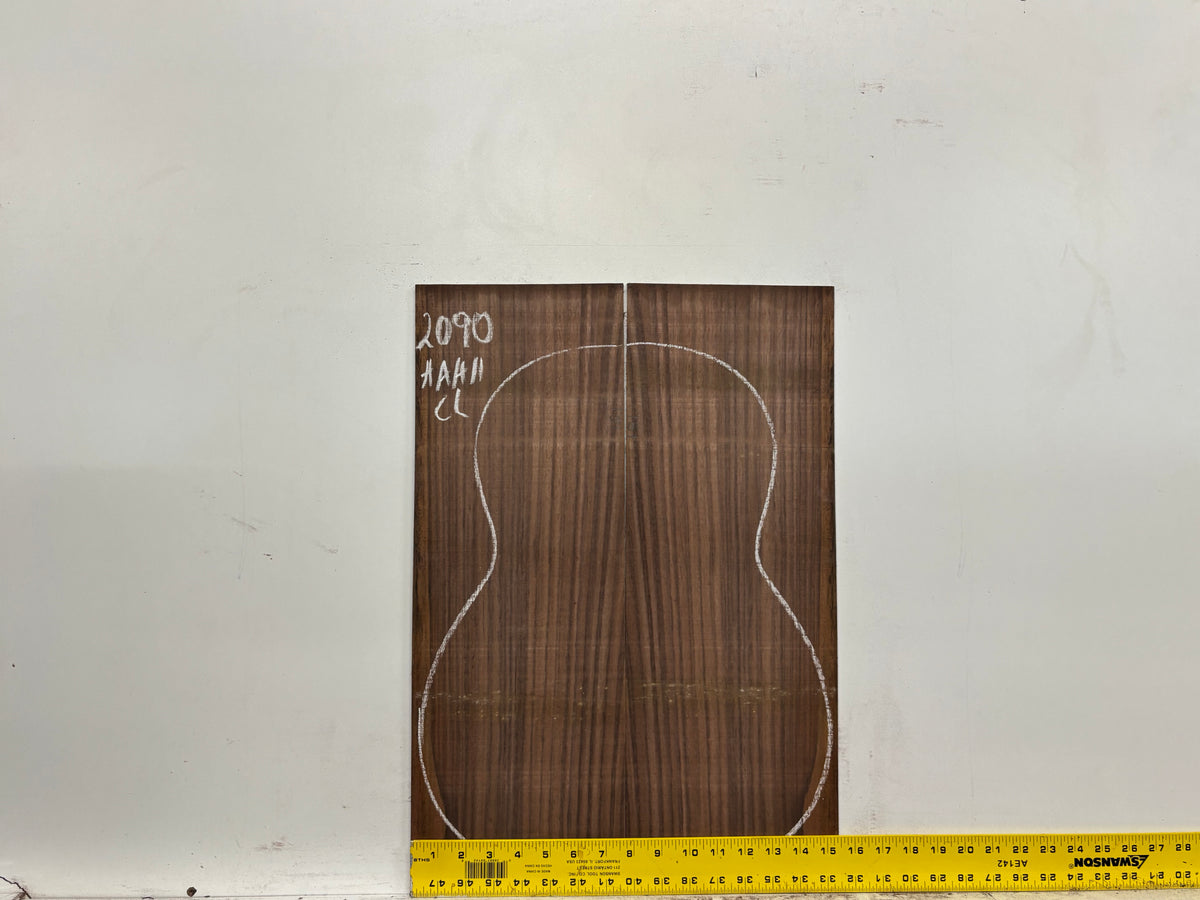 East Indian Rosewood Classical AAAA Grade Guitar Back & Side Set #2090 - Exotic Wood Zone