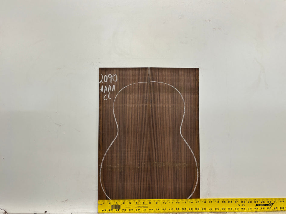 East Indian Rosewood Classical AAAA Grade Guitar Back & Side Set #2090 - Exotic Wood Zone