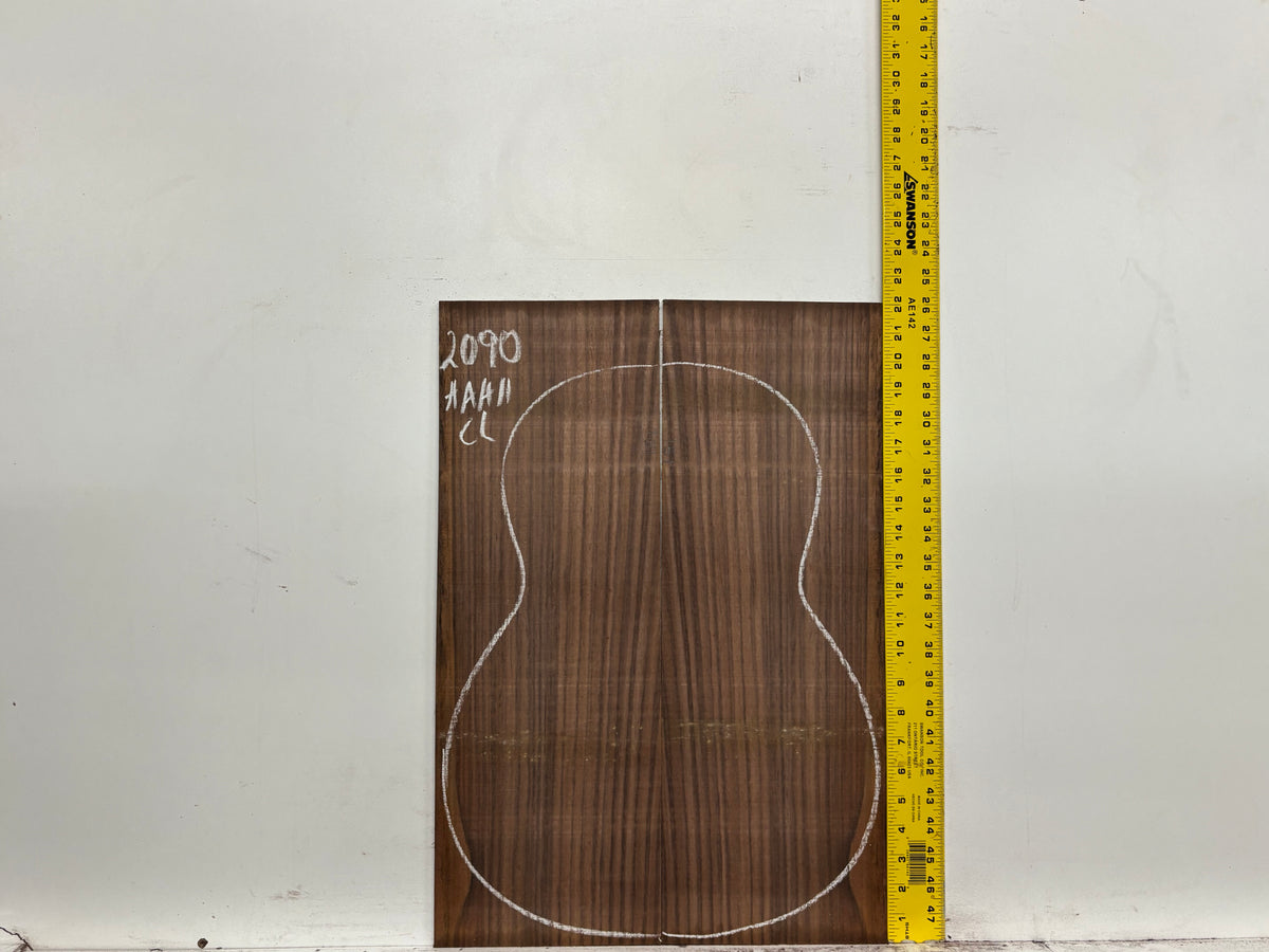 East Indian Rosewood Classical AAAA Grade Guitar Back & Side Set #2090 - Exotic Wood Zone