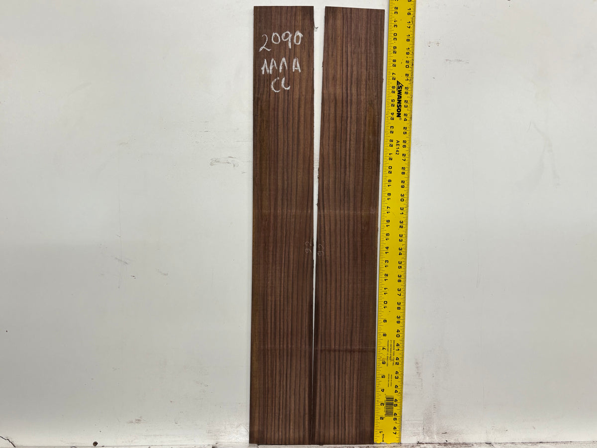 East Indian Rosewood Classical AAAA Grade Guitar Back & Side Set #2090 - Exotic Wood Zone
