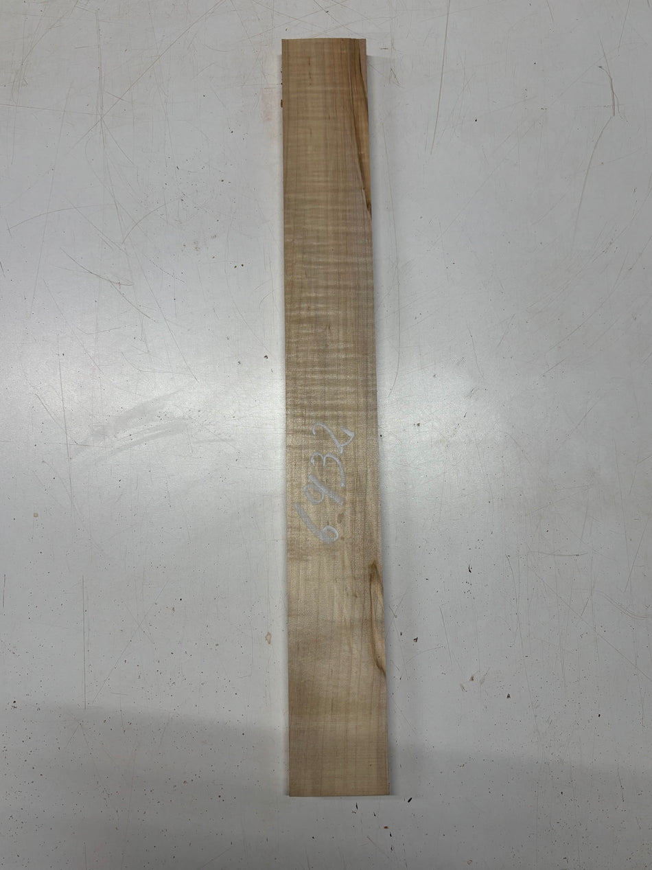 1 Piece, Flame Ambrosia Maple Thin Stock Lumber 24"x2-7/8"x3/4"#6932