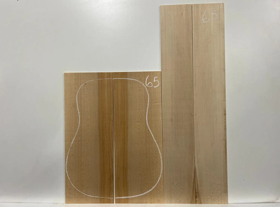 Hard Maple Classical/Dreadnought Guitar Back & Side Book Matched Sets - Exotic Wood Zone - Buy online Across USA 