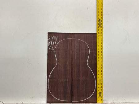 East Indian Rosewood Classical AAAA Grade Guitar Back & Side Set #2094 - Exotic Wood Zone