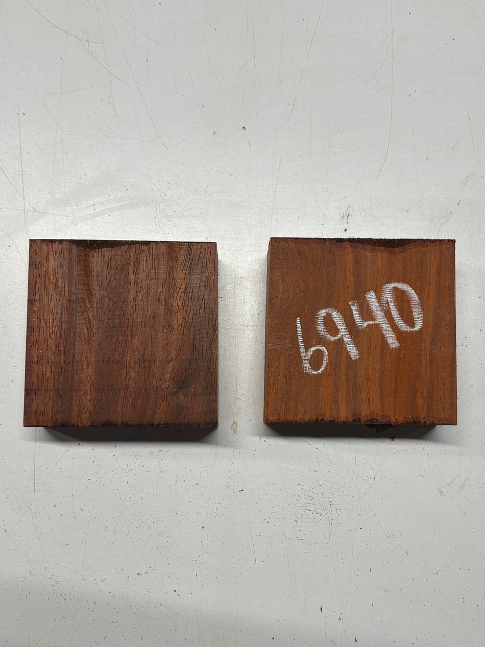2 Pack, Padauk Bowl Blanks 5"x5"x1-7/8"#6940