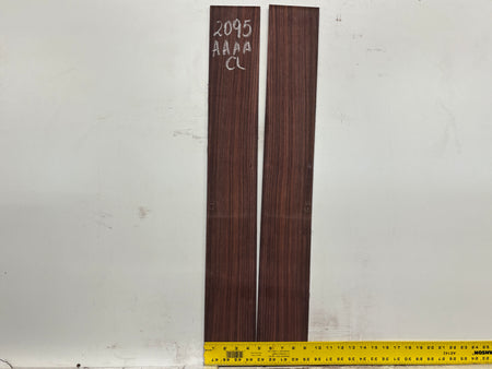 East Indian Rosewood Classical AAAA Grade Guitar Back & Side Set #2095 - Exotic Wood Zone