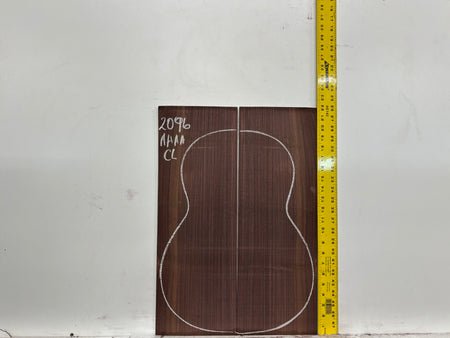 East Indian Rosewood Classical AAAA Grade Guitar Back & Side Set #2096 - Exotic Wood Zone