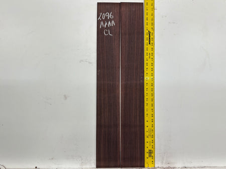 East Indian Rosewood Classical AAAA Grade Guitar Back & Side Set #2096 - Exotic Wood Zone