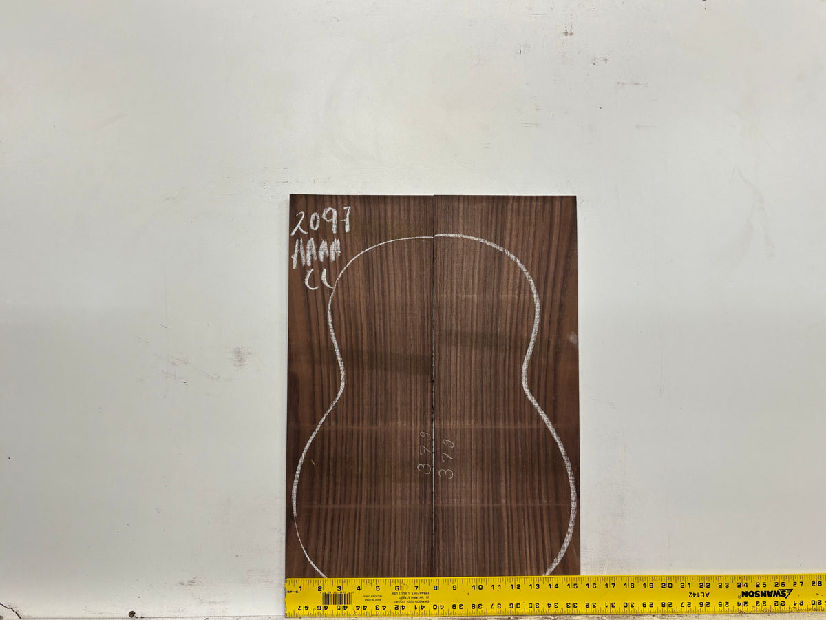 East Indian Rosewood Classical AAAA Grade Guitar Back & Side Set #2097 - Exotic Wood Zone