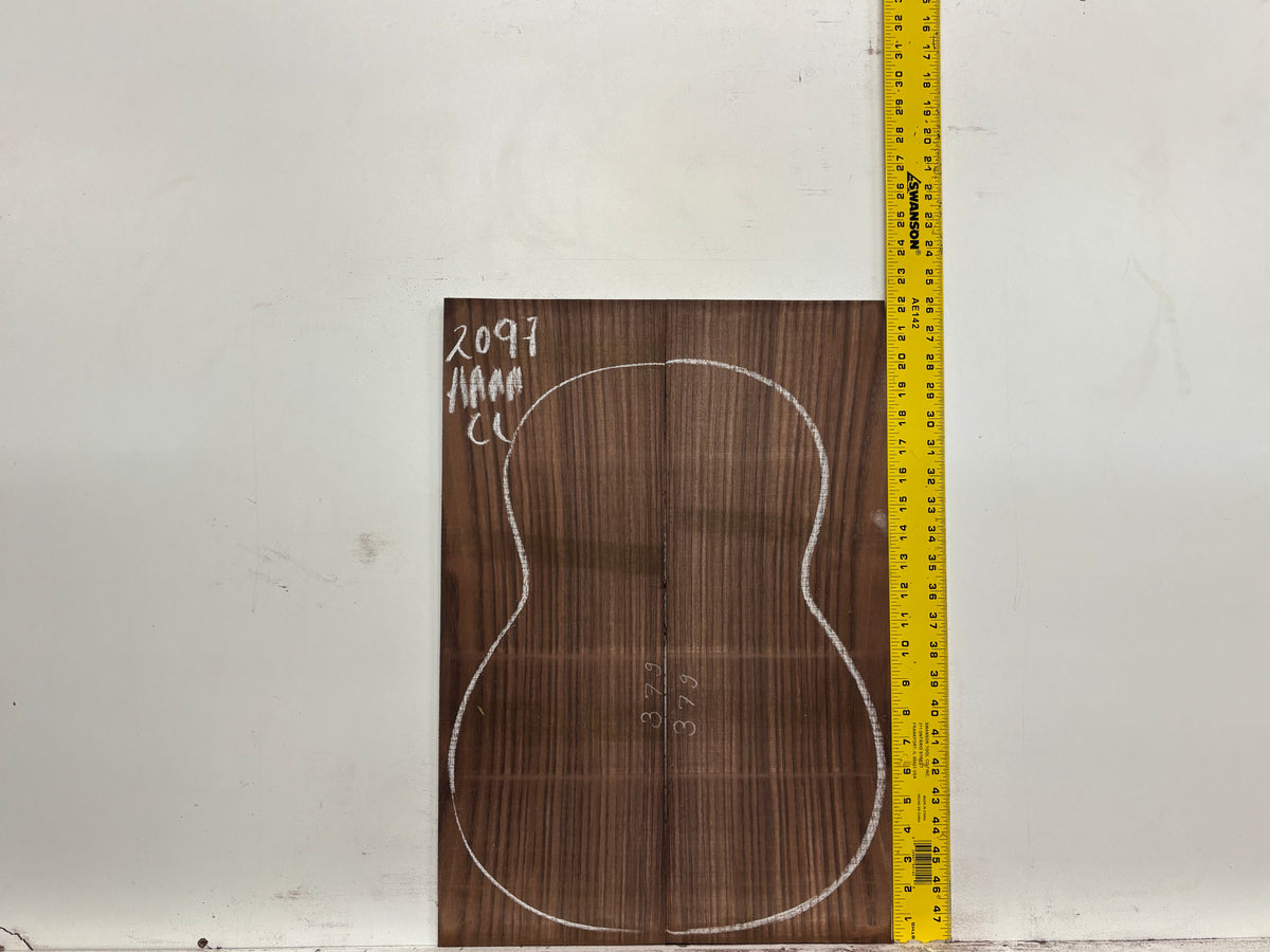East Indian Rosewood Classical AAAA Grade Guitar Back & Side Set #2097 - Exotic Wood Zone