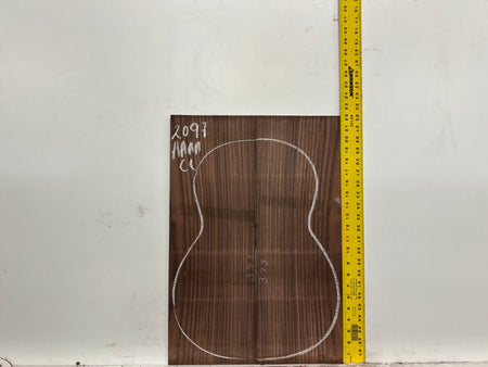 East Indian Rosewood Classical AAAA Grade Guitar Back & Side Set #2097 - Exotic Wood Zone