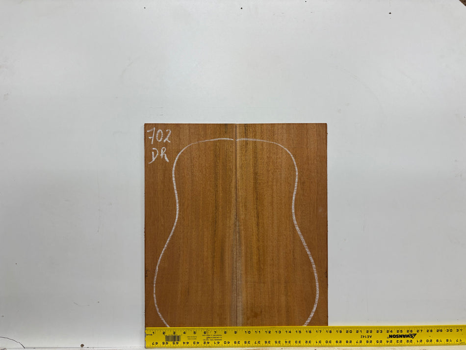 Mahogany Dreadnought Guitar Back & Side Set #702