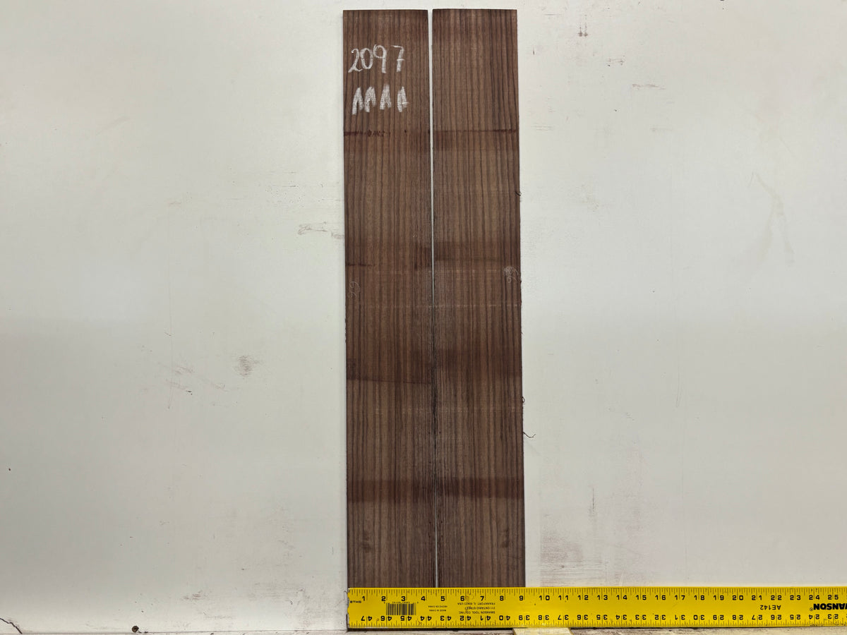 East Indian Rosewood Classical AAAA Grade Guitar Back & Side Set #2097 - Exotic Wood Zone