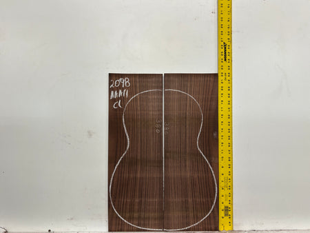 East Indian Rosewood Classical AAAA Grade Guitar Back & Side Set #2098 - Exotic Wood Zone