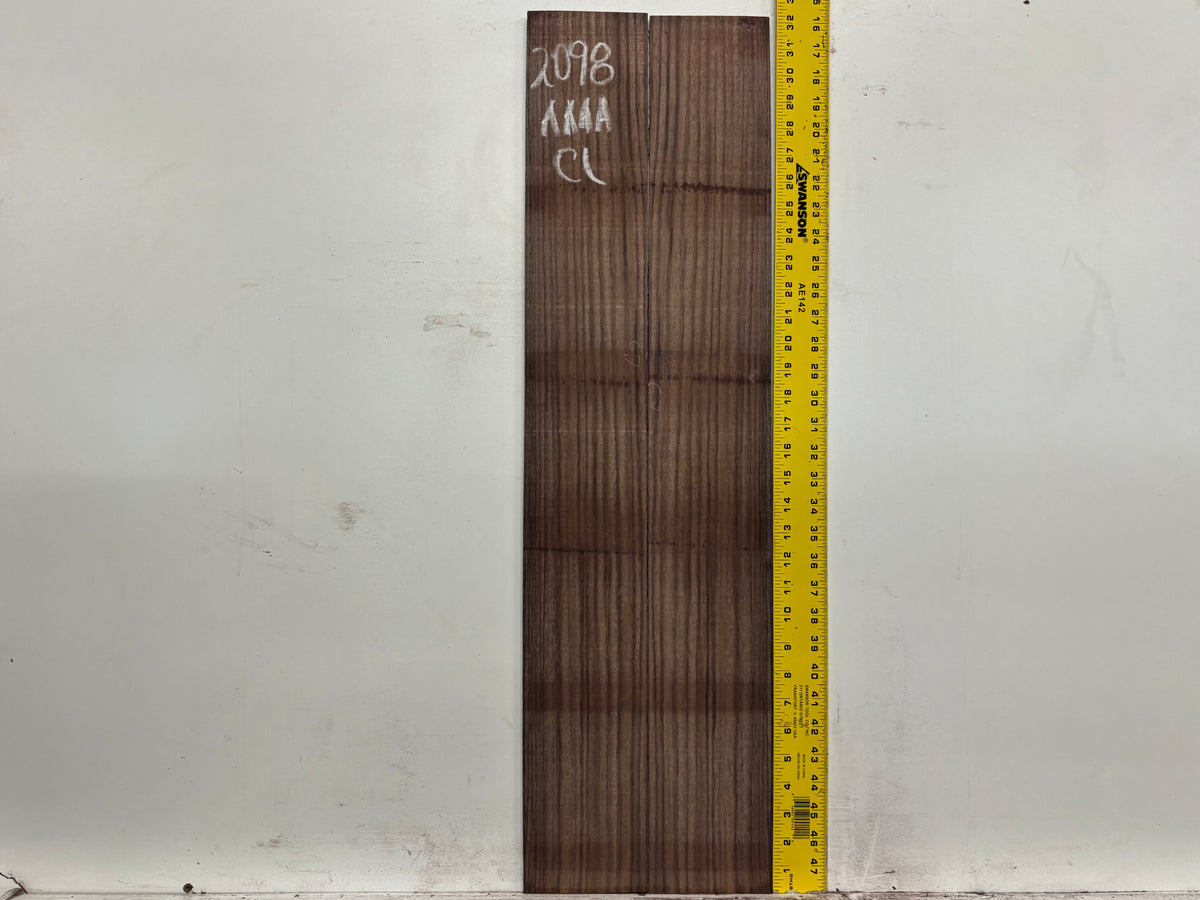 East Indian Rosewood Classical AAAA Grade Guitar Back & Side Set #2098 - Exotic Wood Zone