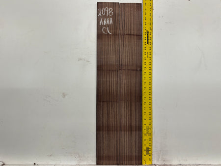 East Indian Rosewood Classical AAAA Grade Guitar Back & Side Set #2098 - Exotic Wood Zone
