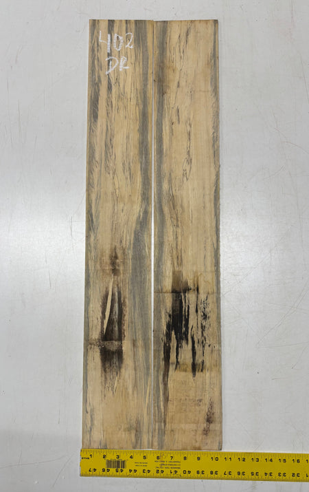 Spalted Tamarind Dreadnought Guitar Back & Side Set #402 Exotic Wood Zone 