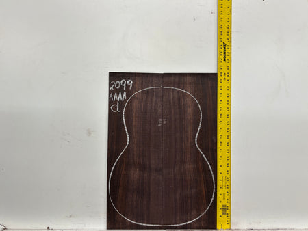 East Indian Rosewood Classical AAAA Grade Guitar Back & Side Set #2099 - Exotic Wood Zone