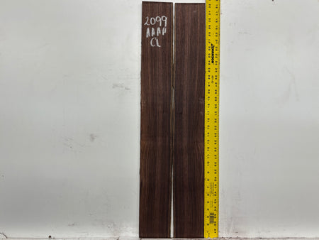 East Indian Rosewood Classical AAAA Grade Guitar Back & Side Set #2099 - Exotic Wood Zone