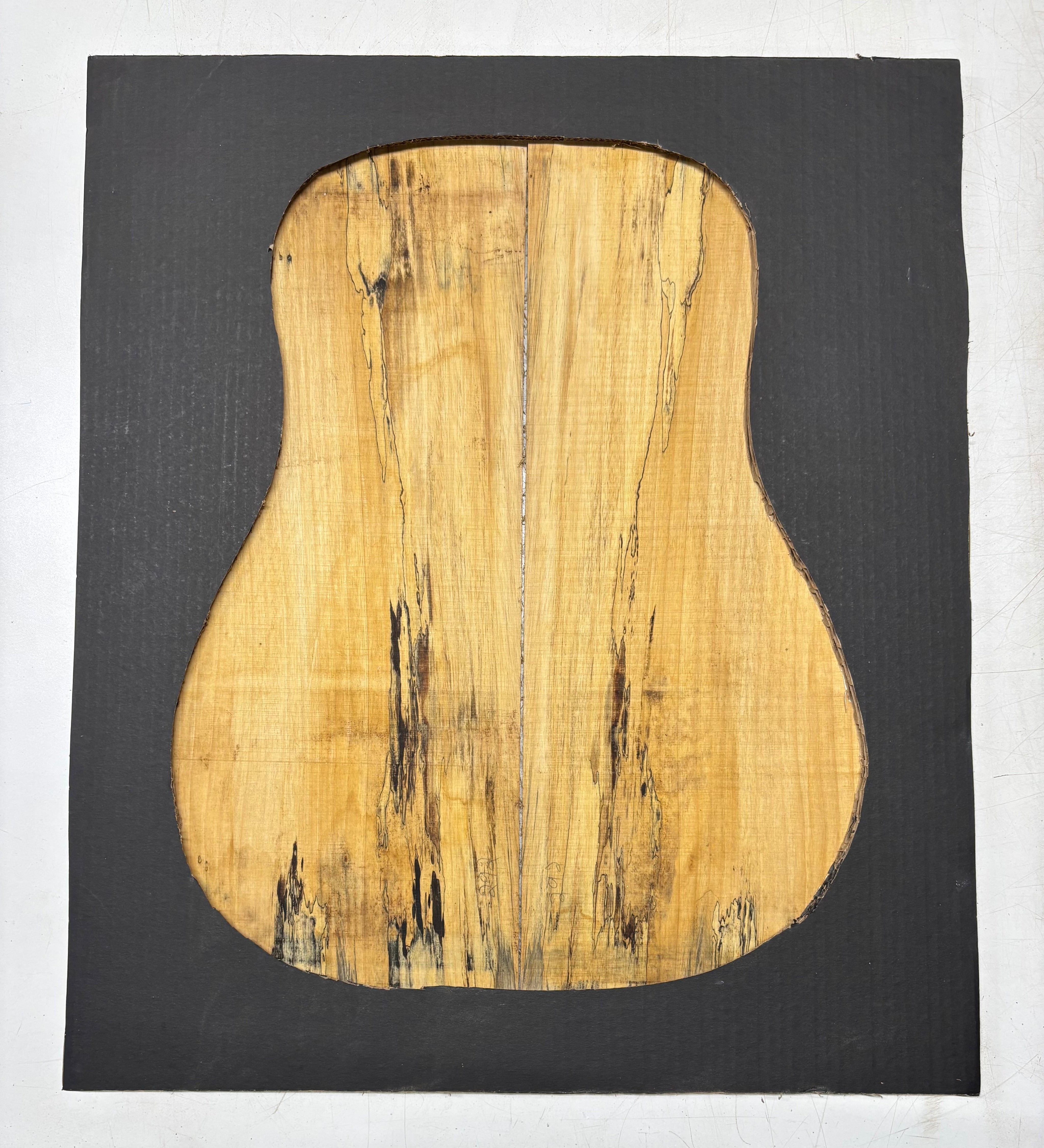 Spalted Tamarind Dreadnought Guitar Back & Side Set #403 Exotic Wood Zone 