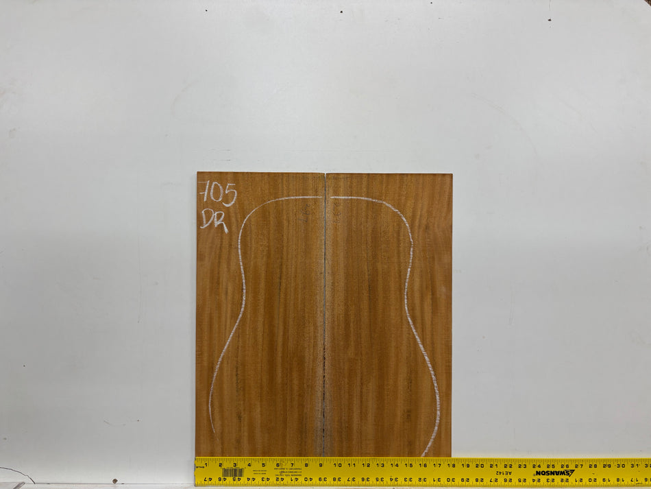 Mahogany Dreadnought Guitar Back & Side Set #705