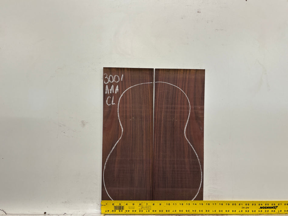 East Indian Rosewood Classical AAA Grade Guitar Back & Side Set #3001 - Exotic Wood Zone